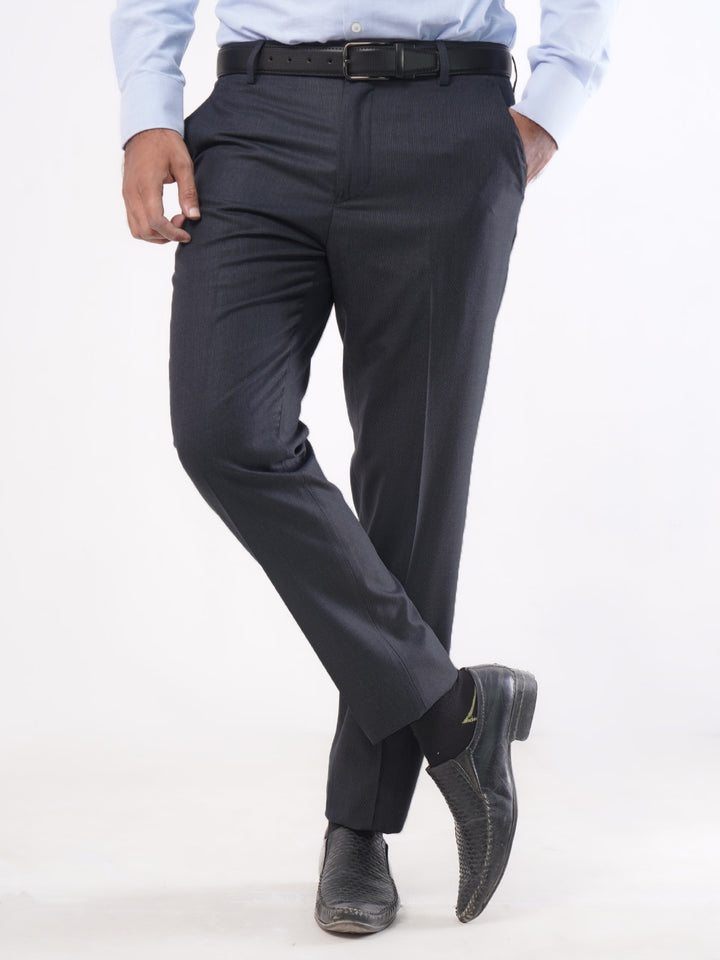 Navy Blue Plain Executive Formal Dress Trouser (FDT-105)