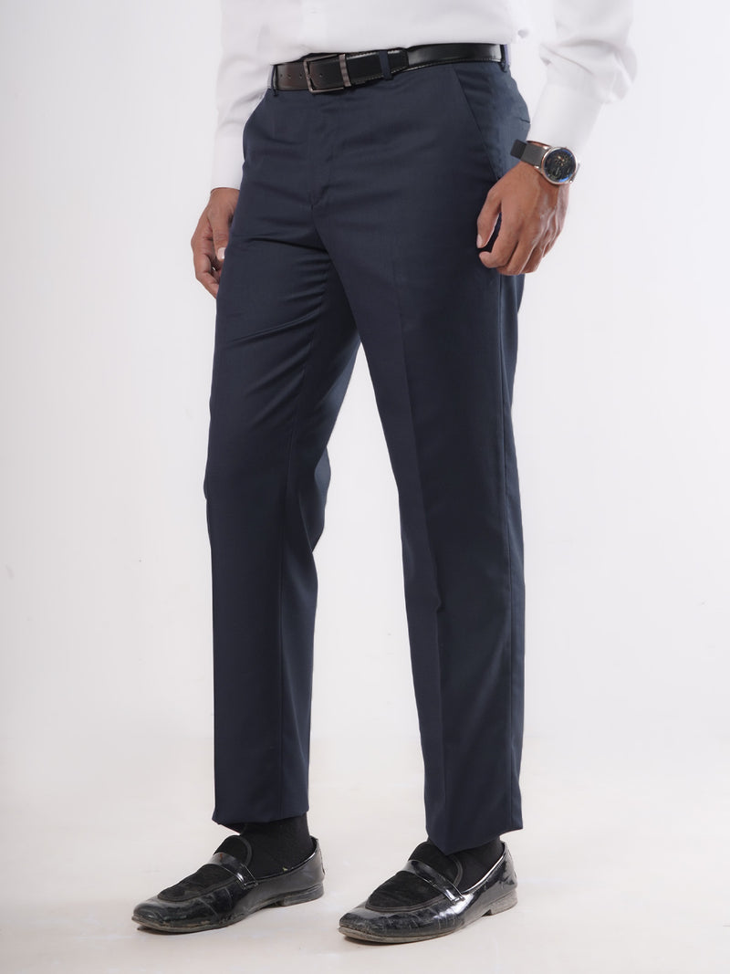 Dark Blue Plain Executive Formal Dress Trouser (FDT-108)