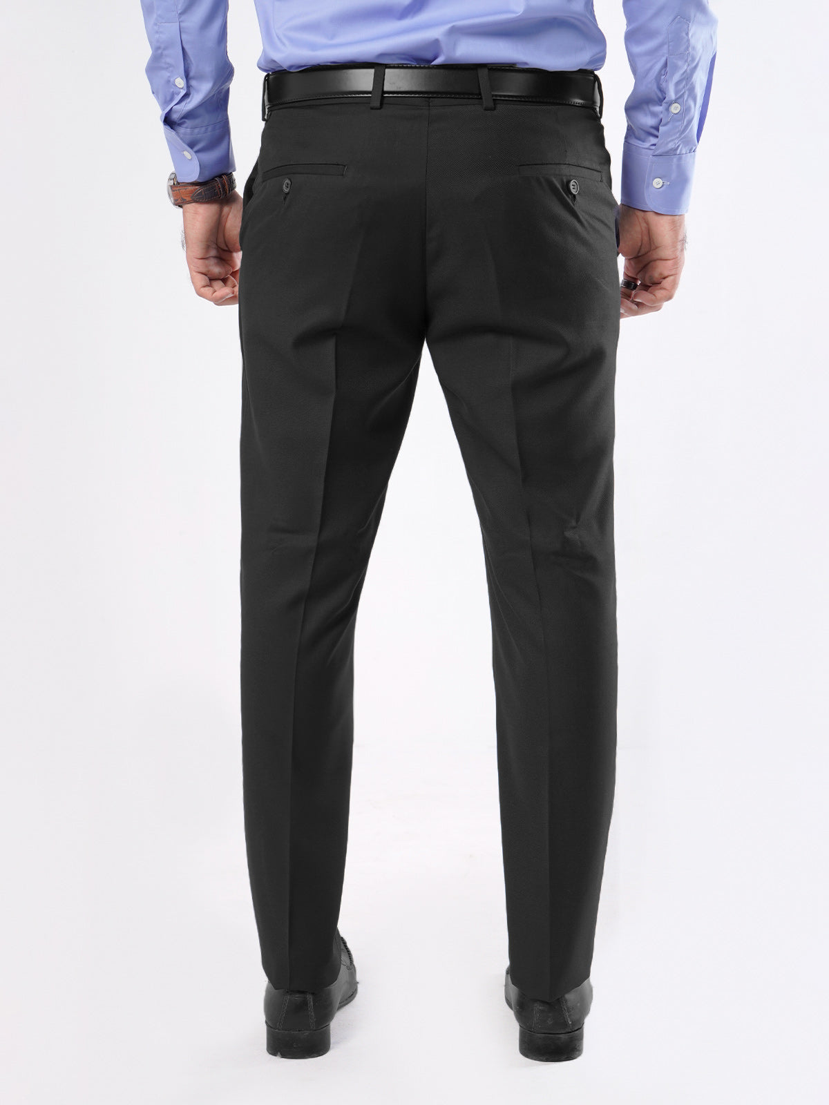Black Plain Executive Formal Dress Trouser (FDT-111)