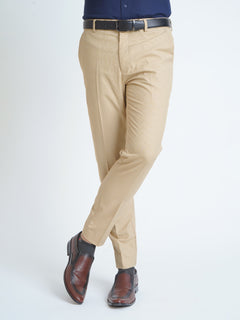 Khaki Self Executive Formal Dress Trouser (FDT-116)