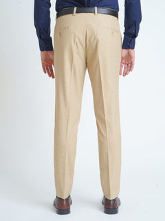 Khaki Self Executive Formal Dress Trouser (FDT-116)