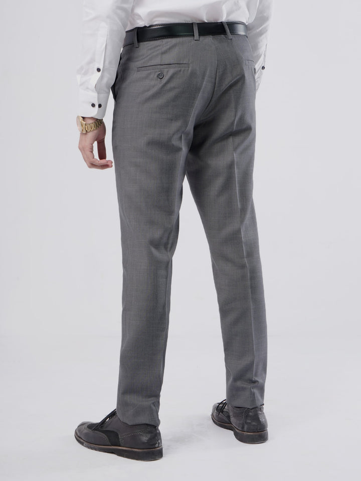 Dark Grey Plain Executive Formal Dress Trouser (FDT-122)