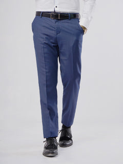 Dark Blue Self Executive Formal Dress Trouser (FDT-123)
