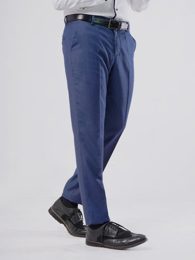 Dark Blue Self Executive Formal Dress Trouser (FDT-123)