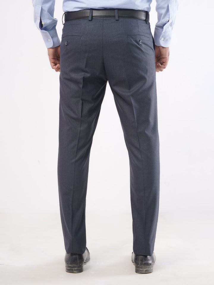 Dark Blue Self Executive Formal Dress Trouser (FDT-124)