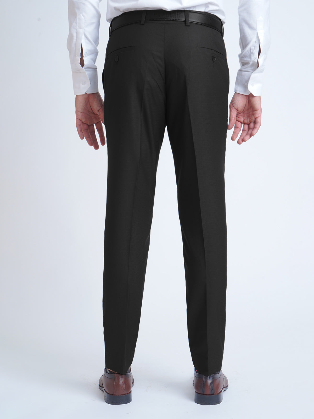 Black Plain Executive Formal Dress Trouser (FDT-125)