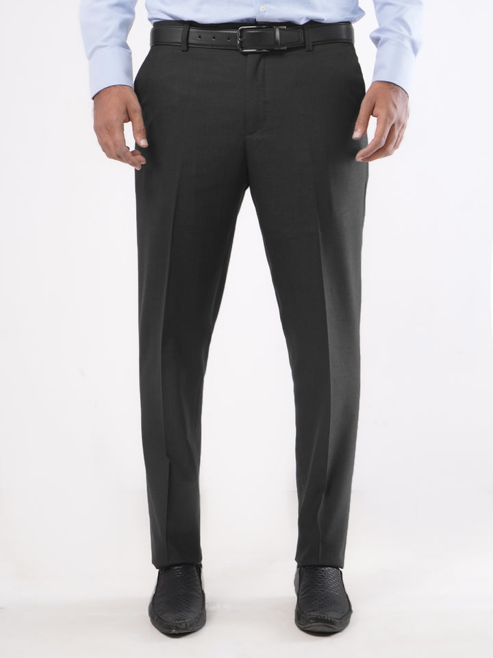 Black Plain Executive Formal Dress Trouser (FDT-130)