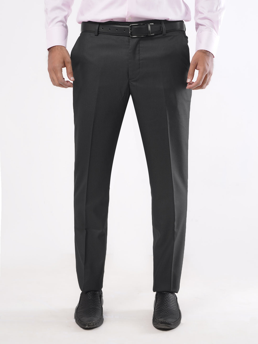 Black Plain Executive Formal Dress Trouser (FDT-135)