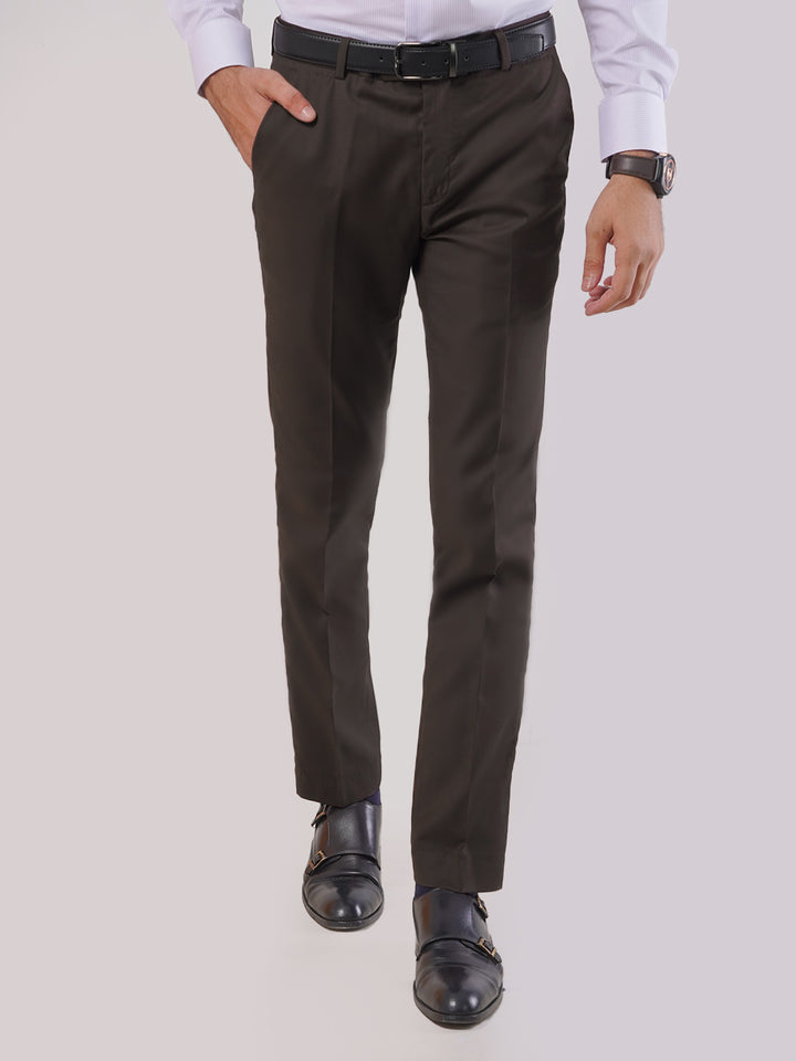 Brown Plain Executive Formal Dress Trouser (FDT-136)