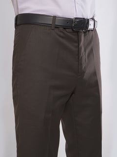 Brown Plain Executive Formal Dress Trouser (FDT-136)