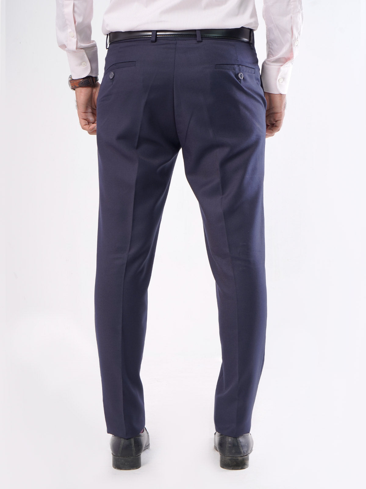 Navy Blue Plain Executive Formal Dress Trouser (FDT-137)