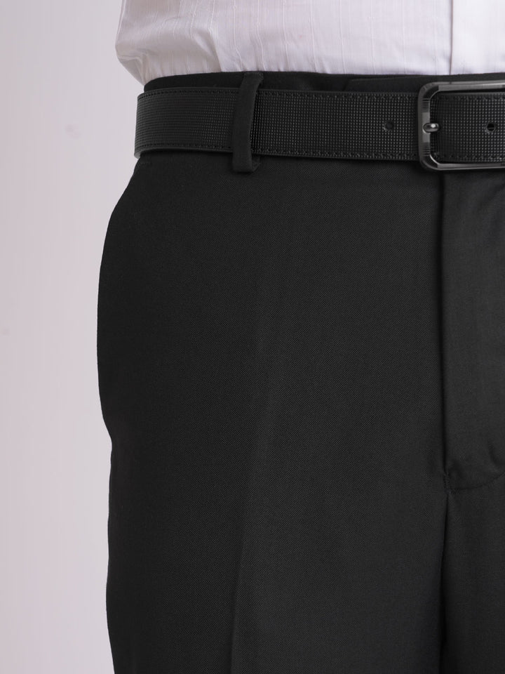 Black Plain Executive Formal Dress Trouser (FDT-141)