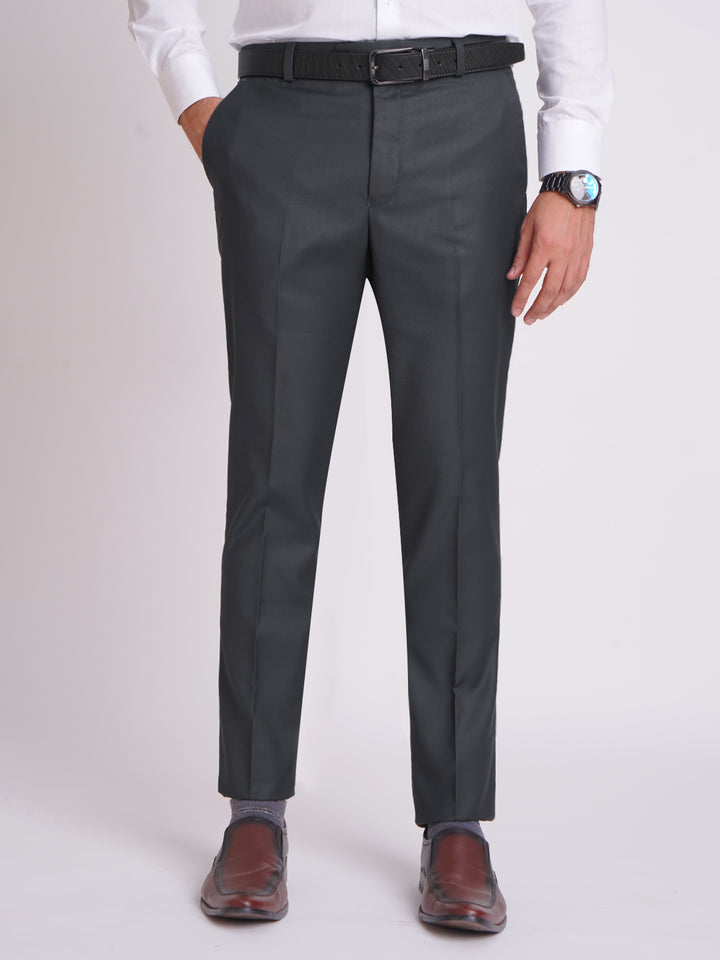 Dark Grey Plain Executive Formal Dress Trouser (FDT-144)