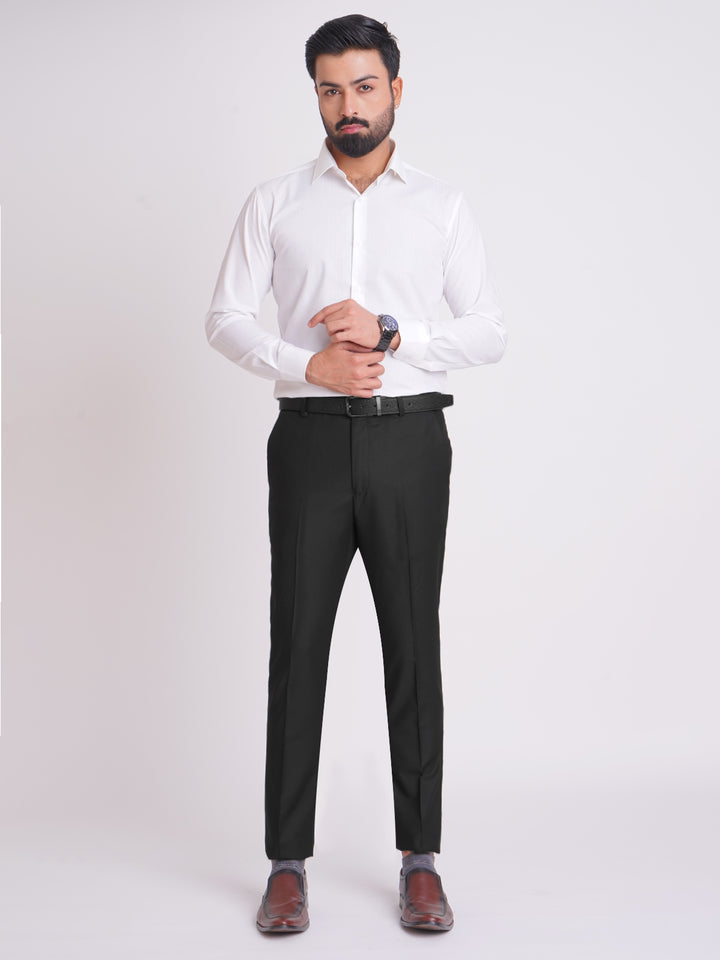 Black Plain Executive Formal Dress Trouser (FDT-145)