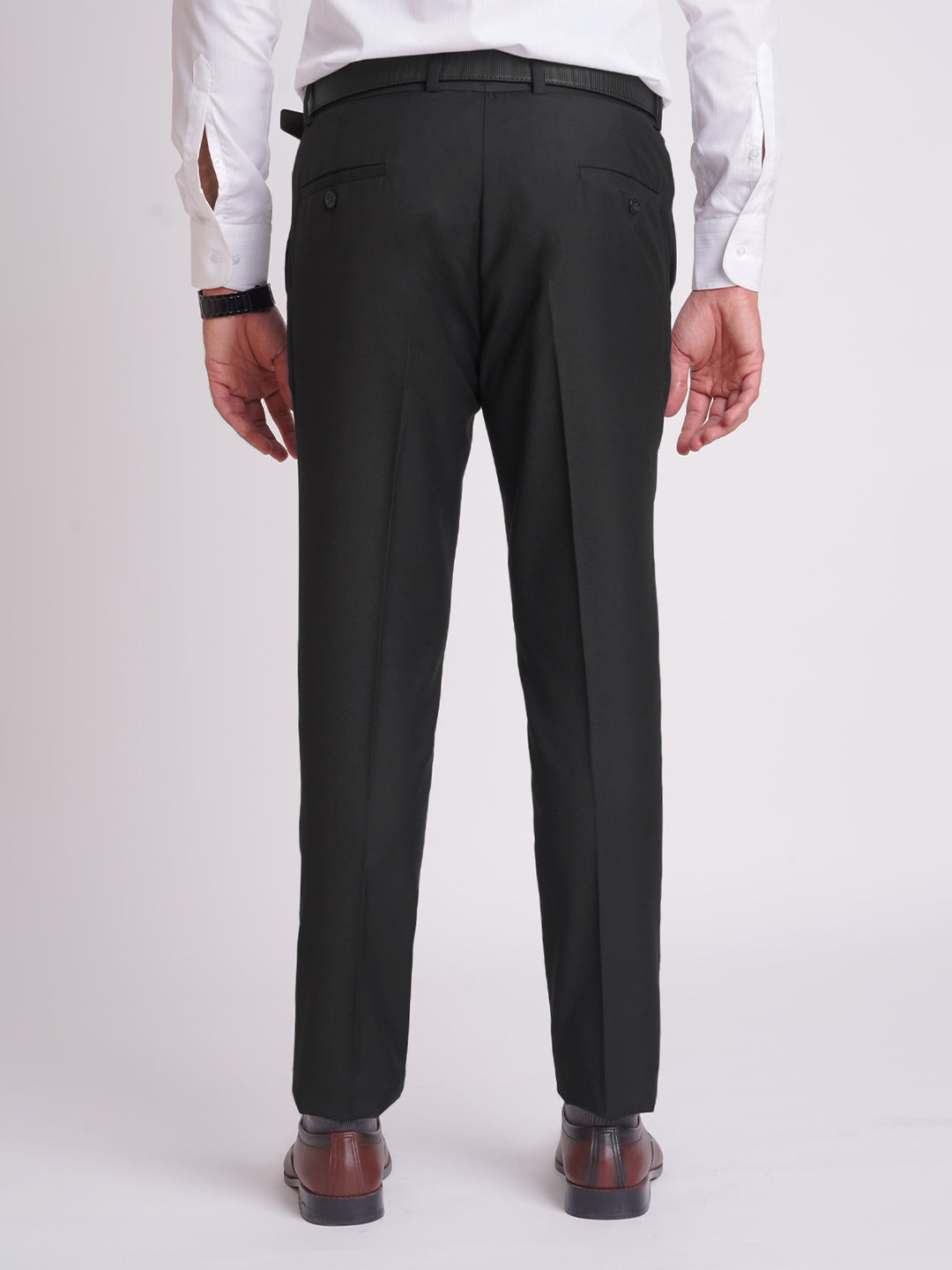 Black Plain Executive Formal Dress Trouser (FDT-145)