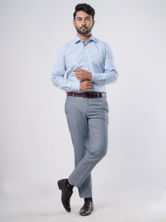 Grey Self Executive Formal Dress Trouser (FDT-154)
