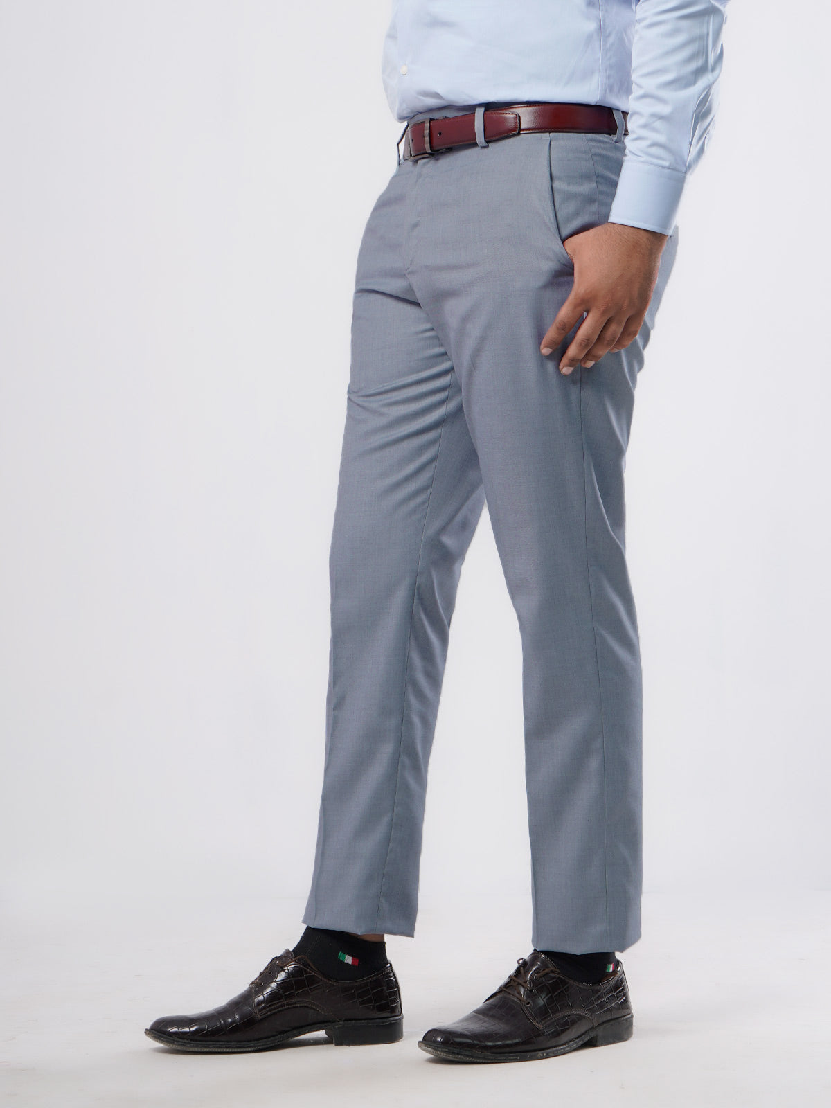 Black Plain Executive Formal Regular Fit Dress Trouser (FDT-133) – Shahzeb  Saeed