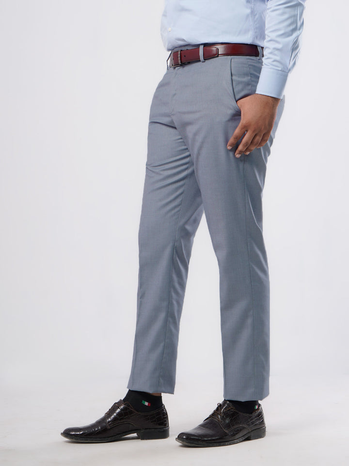 Grey Self Executive Formal Dress Trouser (FDT-154)