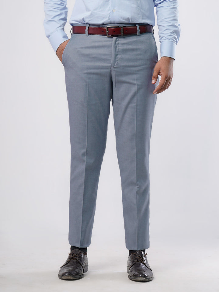 Grey Self Executive Formal Dress Trouser (FDT-154)