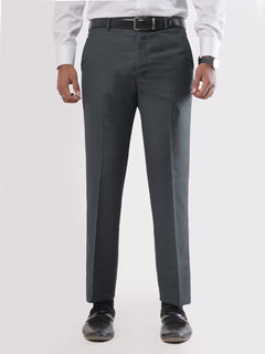 Dark Grey Plain Executive Formal Dress Pant  (FDT-158)