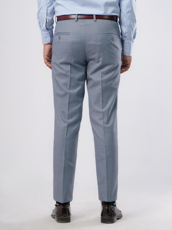 Grey Self Executive Formal Dress Pant  (FDT-165)