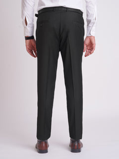 Black Plain Executive Formal Dress Pant  (FDT-166)