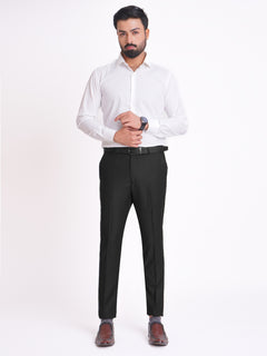 Black Plain Executive Formal Dress Pant  (FDT-167)