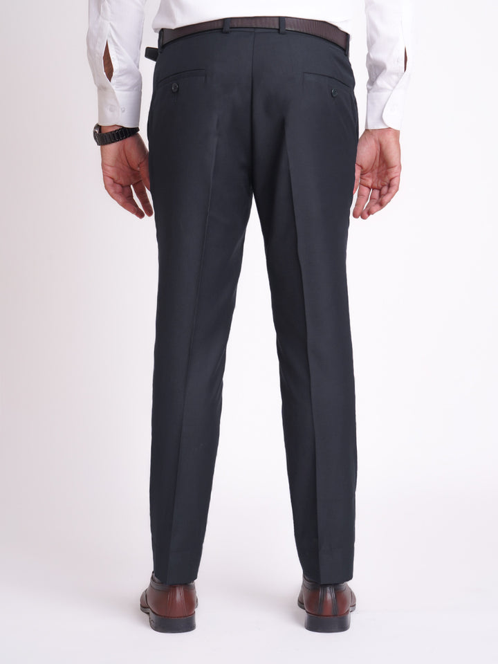 Navy Blue Plain Executive Formal Dress Pant  (FDT-169)