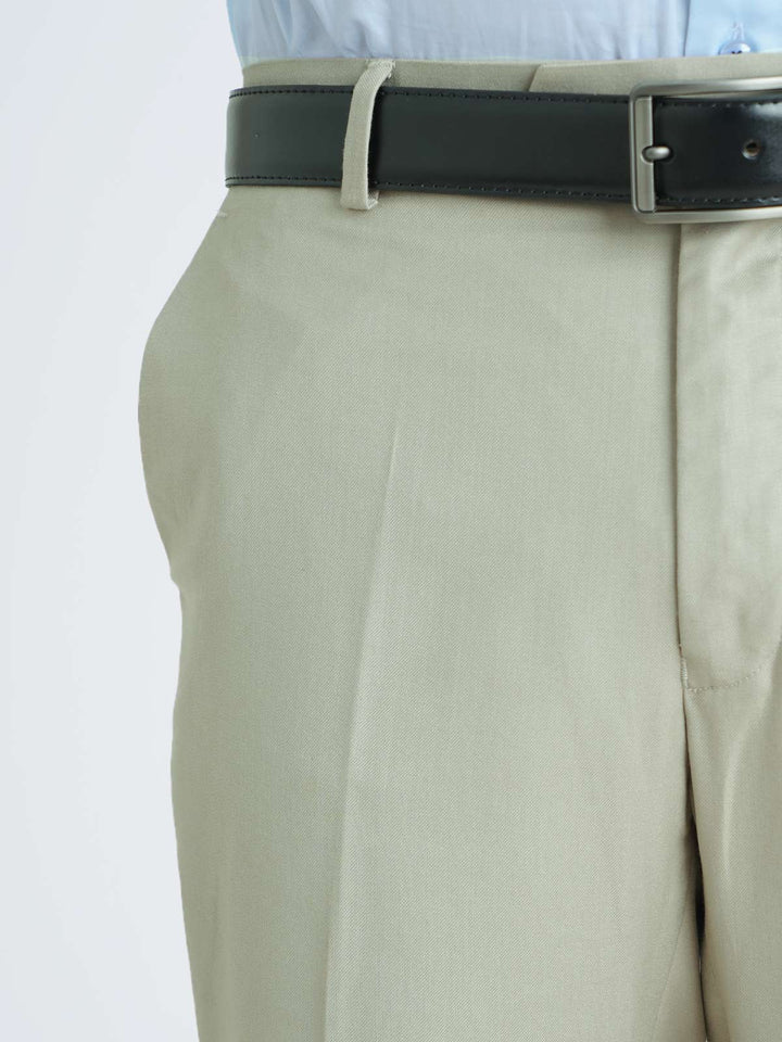 Green Self Executive Formal Dress Pant (FDT-187)