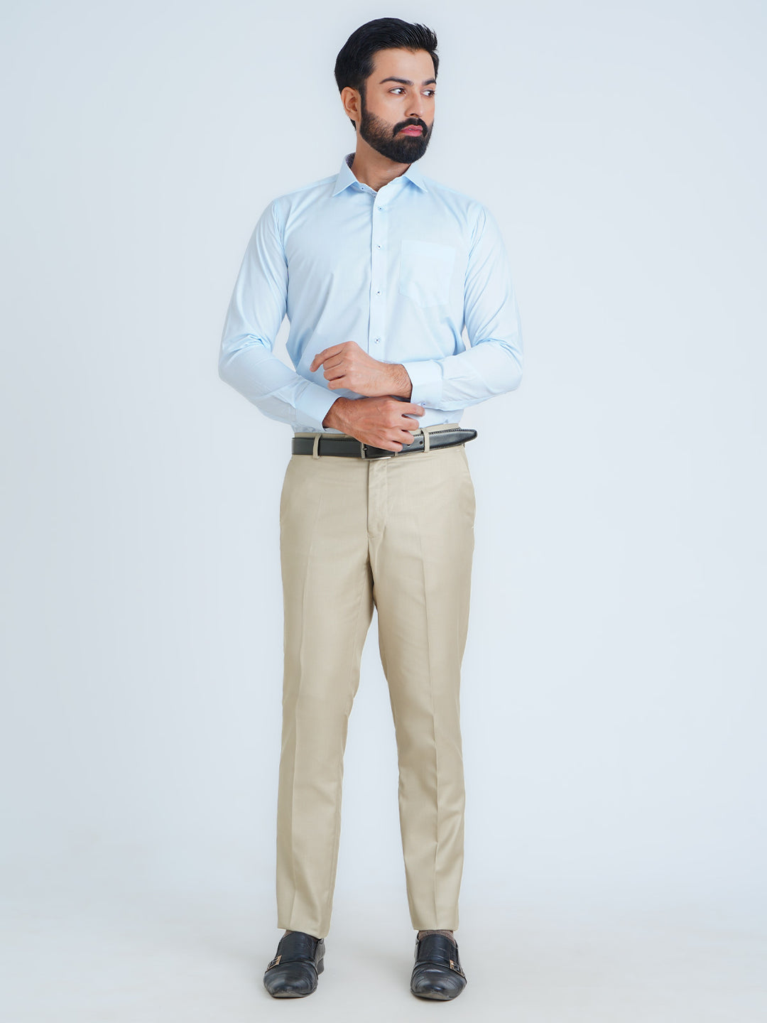 Fawn Self Executive Formal Dress Pant (FDT-188)