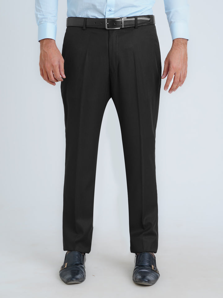 Black Self Executive Formal Dress Pant (FDT-197)