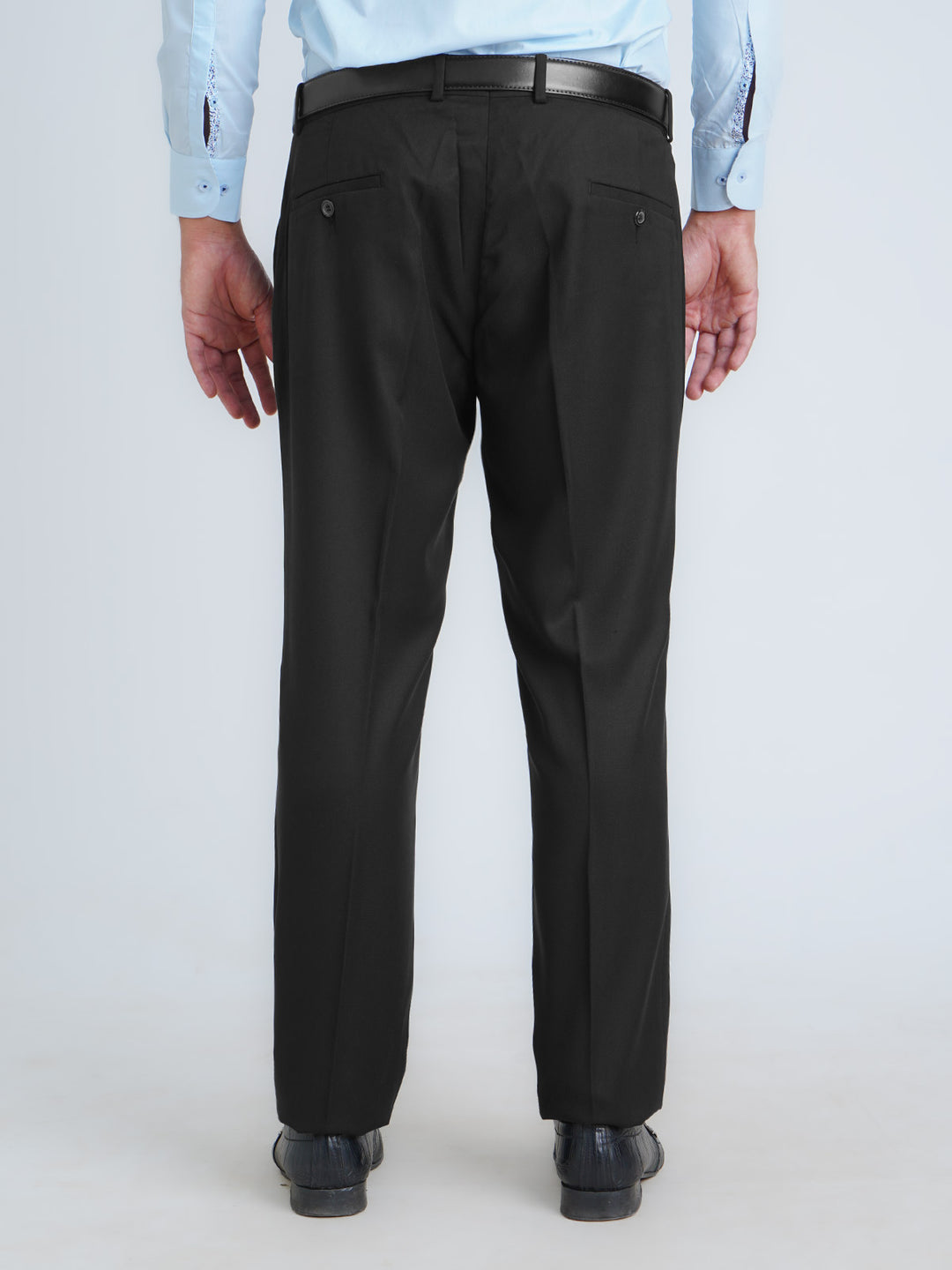 Black Self Executive Formal Dress Pant (FDT-197)