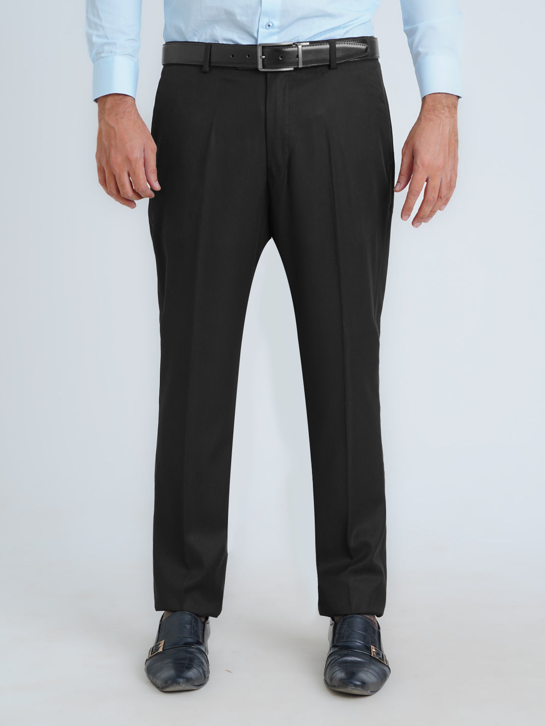 Charcoal Plain Executive Formal Dress Pant (FDT-207)