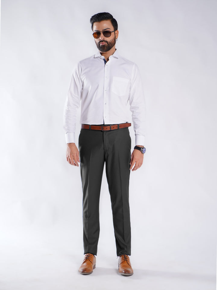 Black Plain Executive Formal Dress Pant (FDT-210)