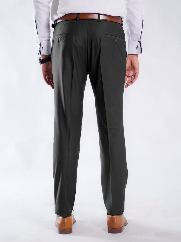 Black Plain Executive Formal Dress Pant (FDT-210)