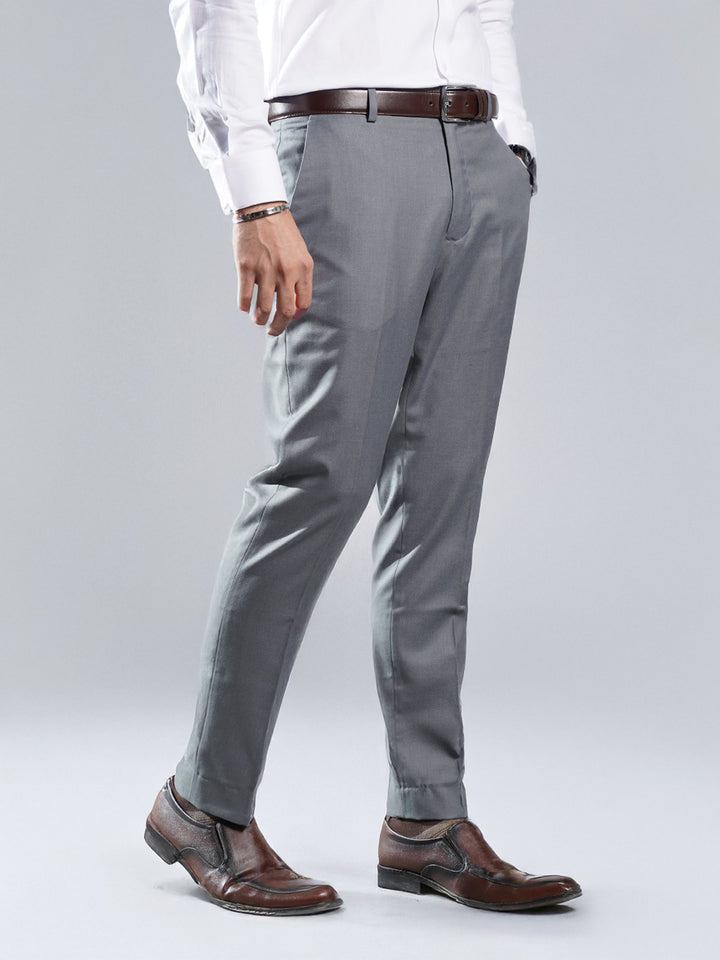 Grey Plain Executive Formal Dress Pant (FDT-215)