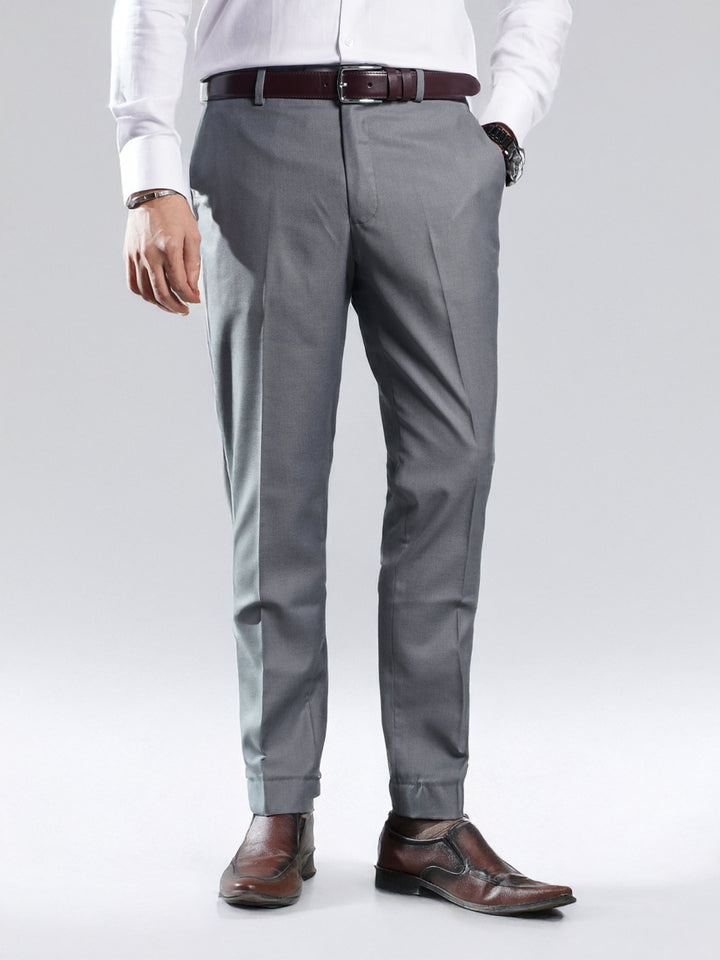 Grey Plain Executive Formal Dress Pant (FDT-215)