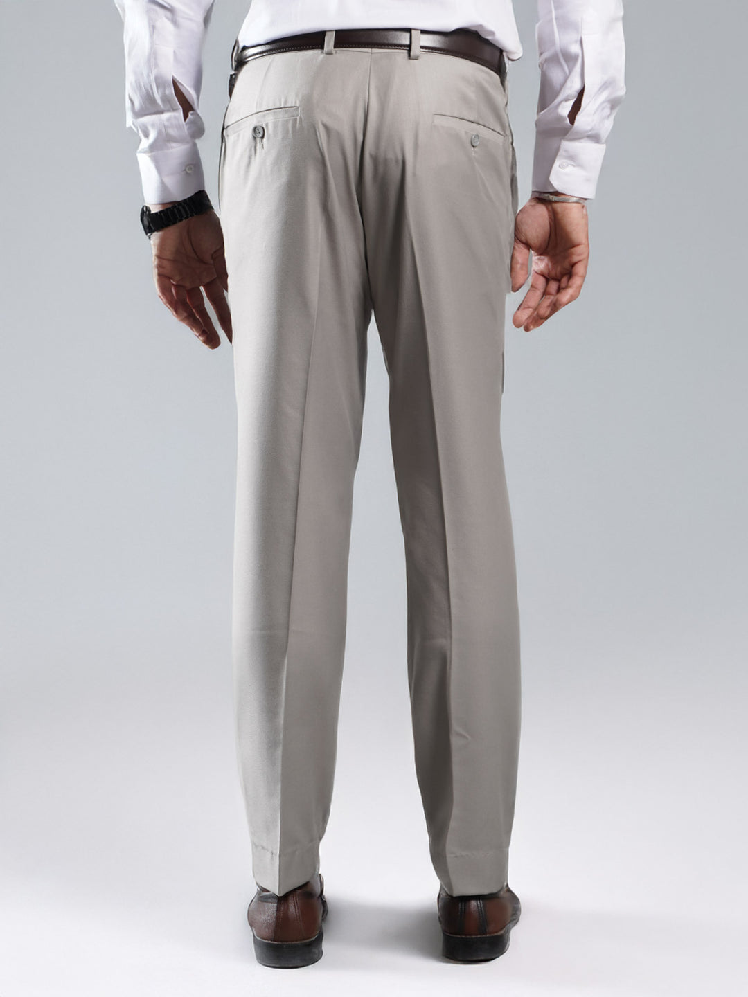 Fawn Plain Executive Formal Dress Pant (FDT-217)