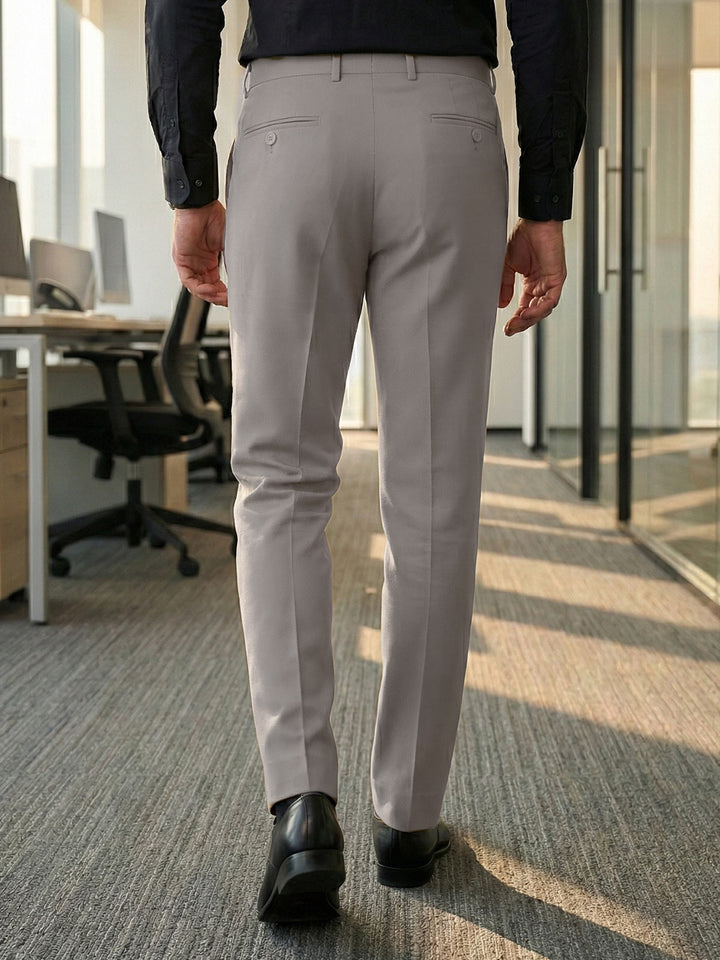 Fawn Plain Executive Formal Dress Pant (FDT-369)