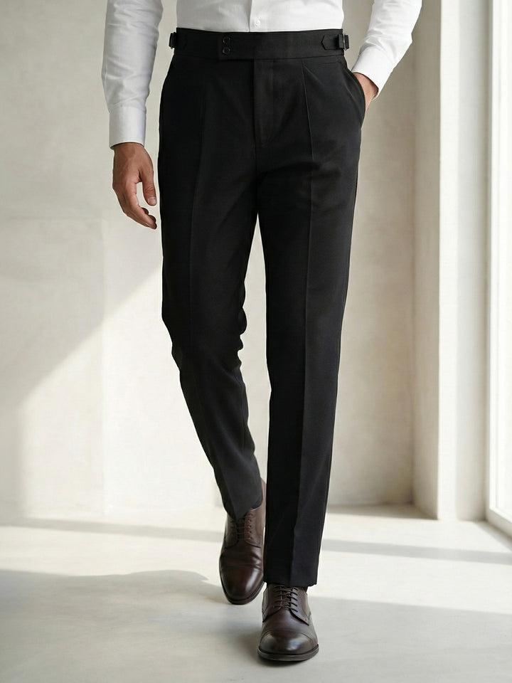 Black Imported Gurkha Pant  (FDT-385)