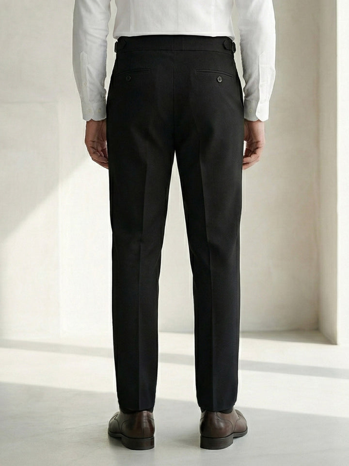 Black Imported Gurkha Pant  (FDT-385)