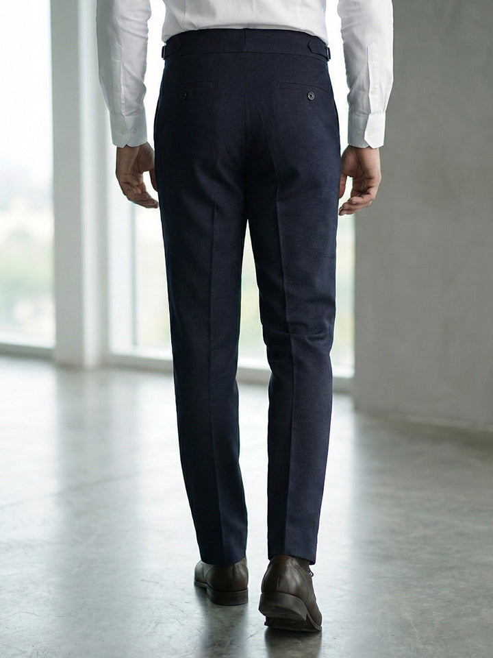 Navy Blue Imported Gurkha Pant  (FDT-389)