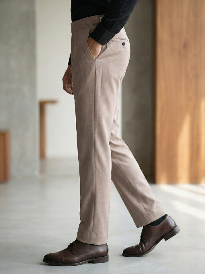 Khaki Imported Gurkha Pant  (FDT-390)