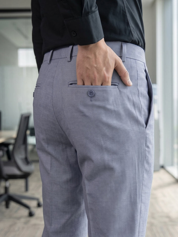 Ash Grey Executive Formal Dress Pant (FDT-394)