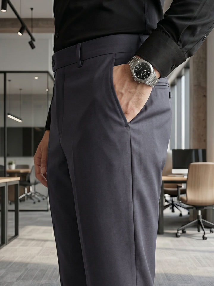 Grey Executive Formal Dress Pant (FDT-395)