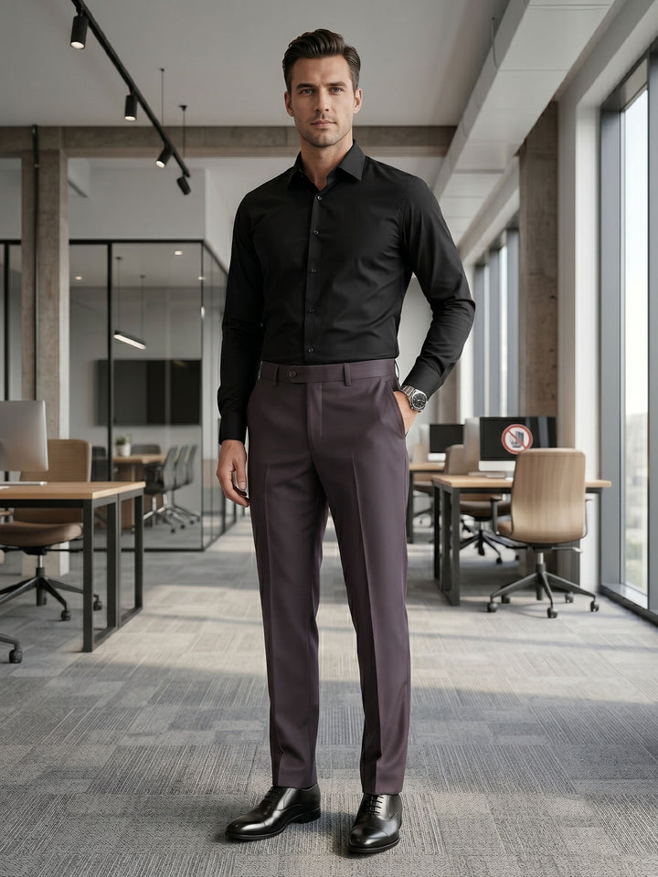 Dark Brown Executive Formal Dress Pant (FDT-399)