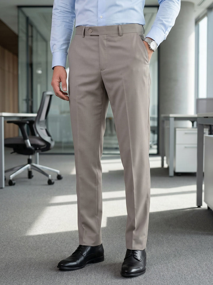 Beige Executive Formal Dress Pant (FDT-424)