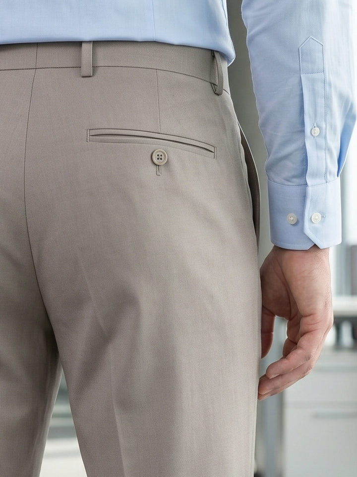 Beige Executive Formal Dress Pant (FDT-424)
