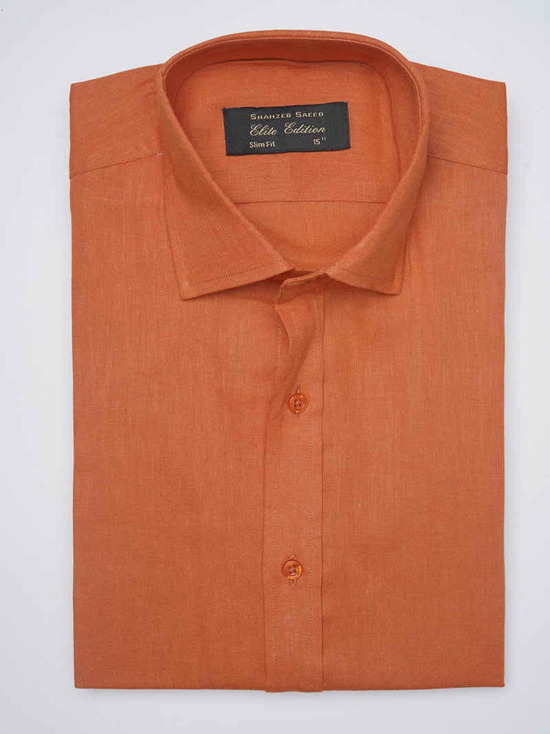 Orange Self, Elite Edition, French Collar Men’s Formal Shirt (FS-1029)