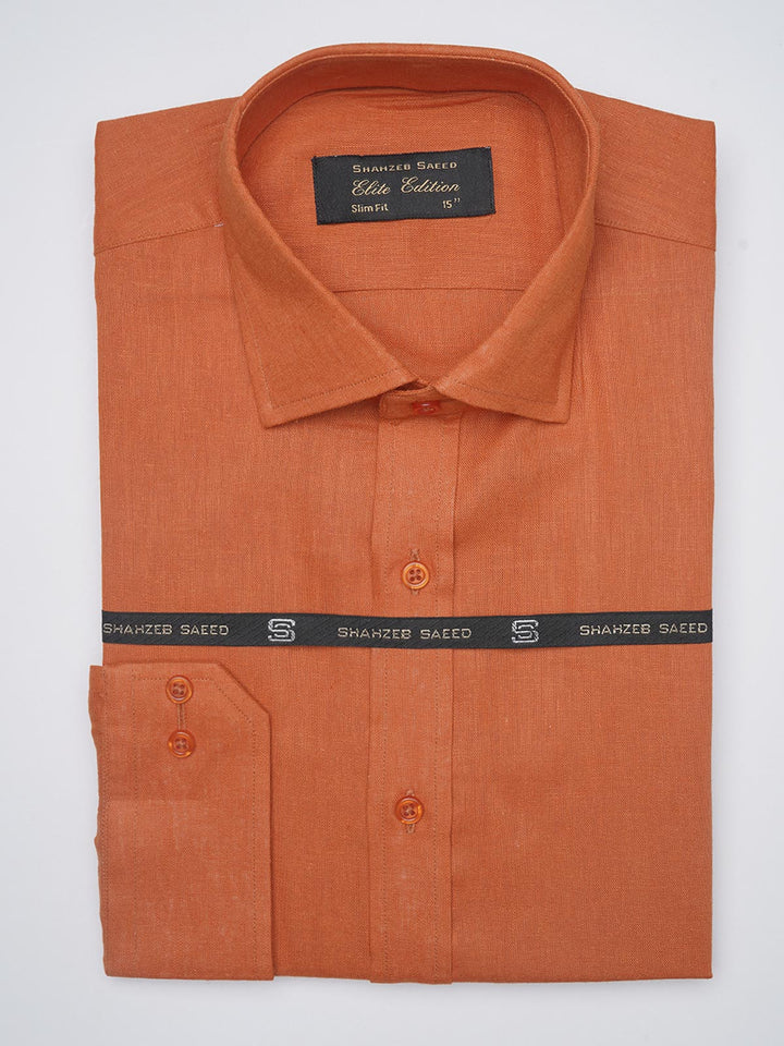 Orange Self, Elite Edition, French Collar Men’s Formal Shirt (FS-1029)